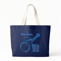 Blues Guitar Tote Bag