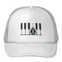 blues man piano hats