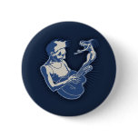 Blues Muse Fusion Pinback Button