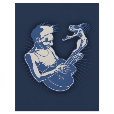 Blues Muse Fusion Flyer by kbilltv