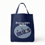 Blues Music Tote Bag