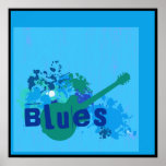 Blues on Blues Poster posters