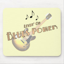 Blues Power Mousepad