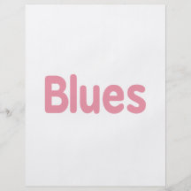 Blues word pink music design.png personalised flyer