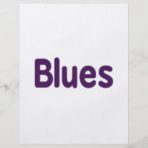 Blues word purple music design.png flyer design