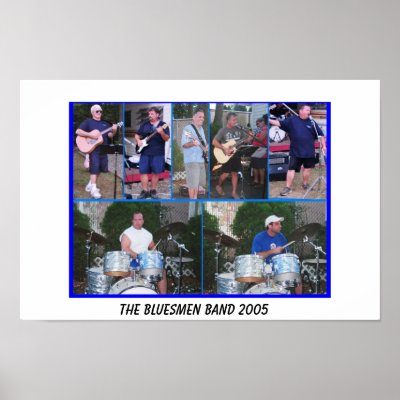 Bluesmen Band POSTER by jimcirin