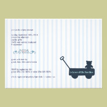 BlueStripeWagon invitations