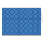 Bluesville Retro Squares Stars Greeting Cards