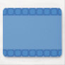 Bluesville Retro Squares Stars Mouse Pad