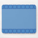 Bluesville Retro Squares Stars mousepads