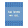 Bluesville Retro Squares Stars Postcards