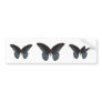 BlueSwallowTail Butterfly Bumper Sticker