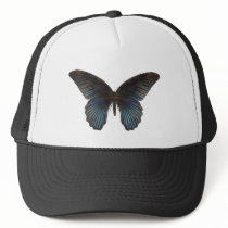 BlueSwallowTail Butterfly Trucker Hat