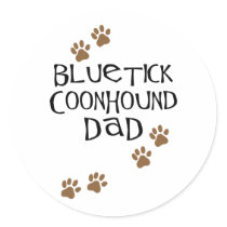 Bluetick Coonhound Dad