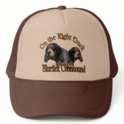 Bluetick Coonhound Gifts Hats by DogsByDezign