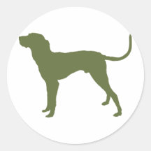 Bluetick Coonhound Sticker