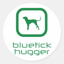 Bluetick Coonhound Stickers