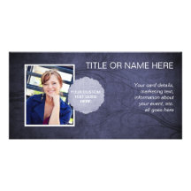 Bluetone Blank Photo Frame Photo Cards