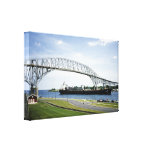 Bluewater Bridge Port Huron Michigan Canvas Print