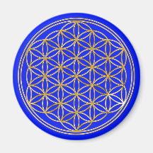 Blume des Lebens | klein royal Magnete