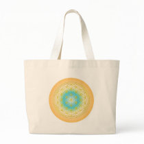Blume des Lebens Motiv 2 Canvas Bags