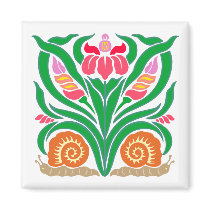 Blumen flowers kühlschrankmagnet