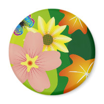 Blumen flowers magnets