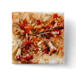 Blumen orange braun buttons