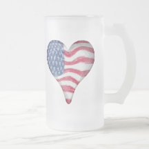 Blur Painting USA Flag Coffee Mug