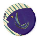 Blurple Fish (multiple products selected) Fridge Magnets