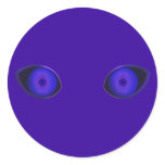 Blurple Very Evil Eyes stickers