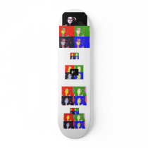 Blurred Edges Photo pop art 1026, Ph... Custom Skate Board