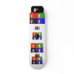 Blurred Edges Photo pop art 1026, Ph... skateboards
