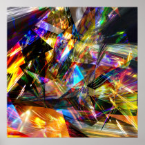 Blurry Lights Collage 2 posters