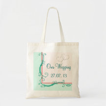Blush Peach & Mint Bags
