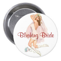 Blushing Bride Pin-Up
