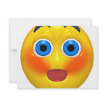 Blushing Smiley invitations