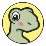 Blushing Tortoise Sticker