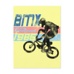 BMC Championships 1986 Worn look Postcard