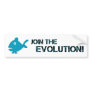 BMP Join the Evolution! Bumper Stickers