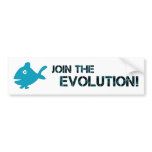 BMP Join the Evolution! bumper stickers