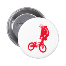 BMX 3 Transparent RED Pins