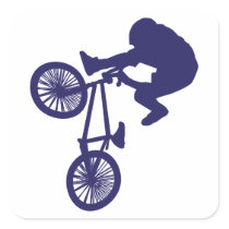 BMX Bike Rider Sticker