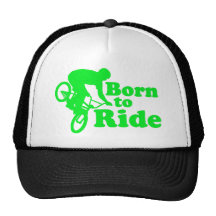 BMX Born To Ride Trucker Hats