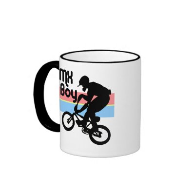 BMX Boy / BMX Girl Mug by tshirtypoo
