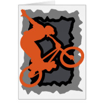 BMX GREETING CARD