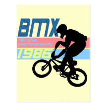 BMX Championships 1986 Postcard
