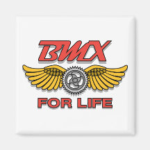 BMX for life Magnets