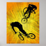 BMX GRUNGE, Copyright Karen J Williams Print