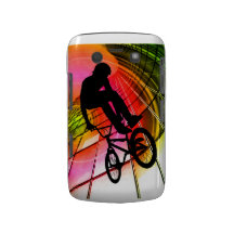 BMX in Lines & Circles Case-Mate Blackberry Case